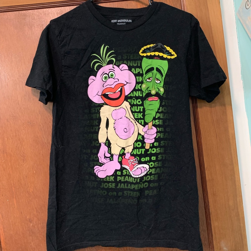 Jeff Dunham Peanut & Jose Jalapeno tshirt sz small